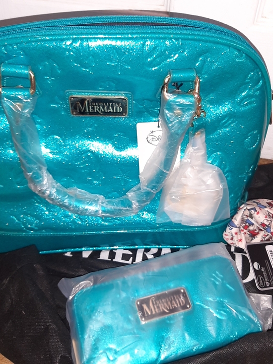Handbags - Loungefly The Little Mermaid Bowler Bag And Wallet